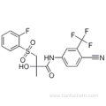 N-[4-Cyano-3-(trifluoromethyl)phenyl]-3-[(2-fluorophenyl)sulfonyl]-2-hydroxy-2-methylpropanamide CAS 1159977-36-2